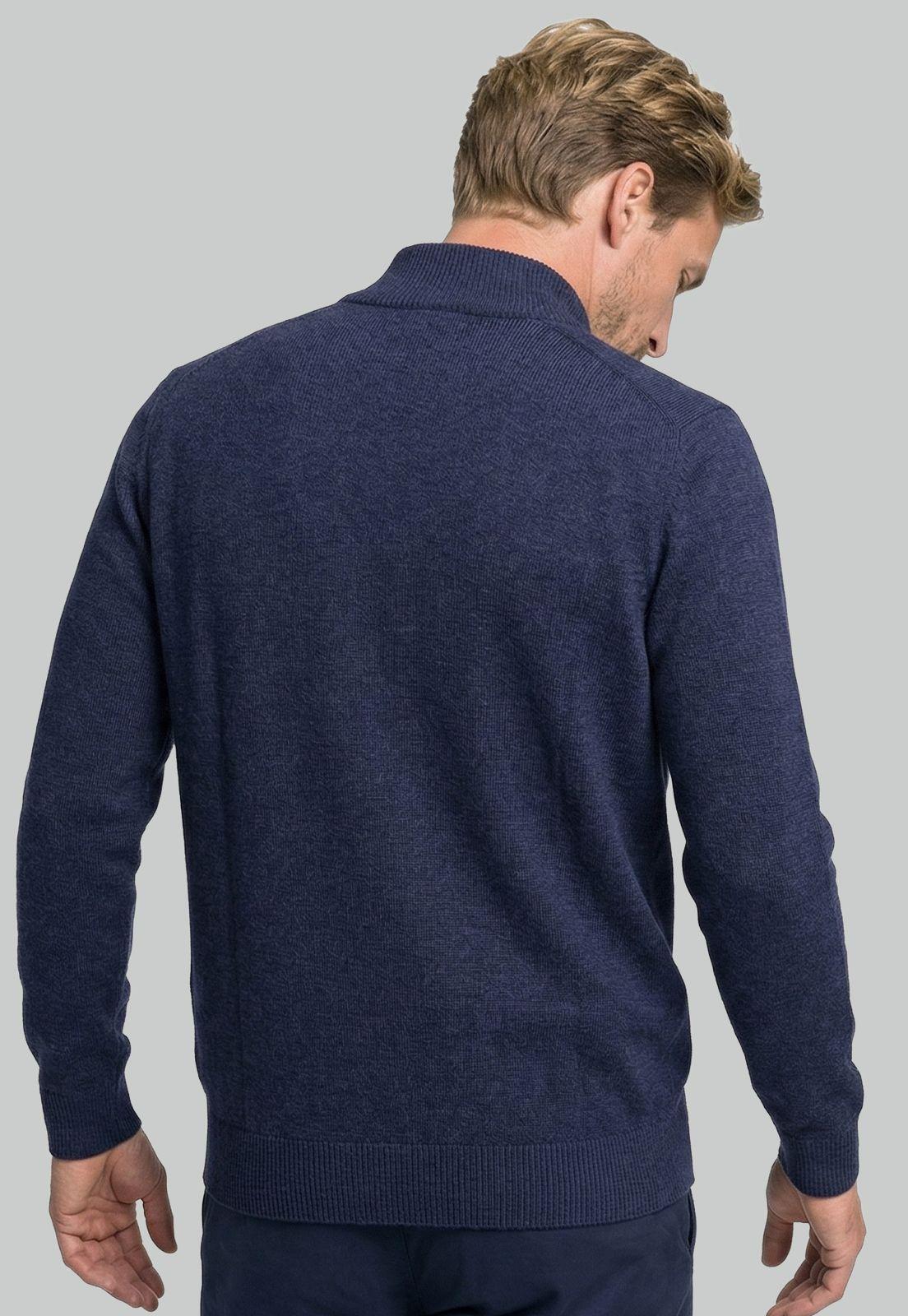 Sweater Cannes Navy Melange-3