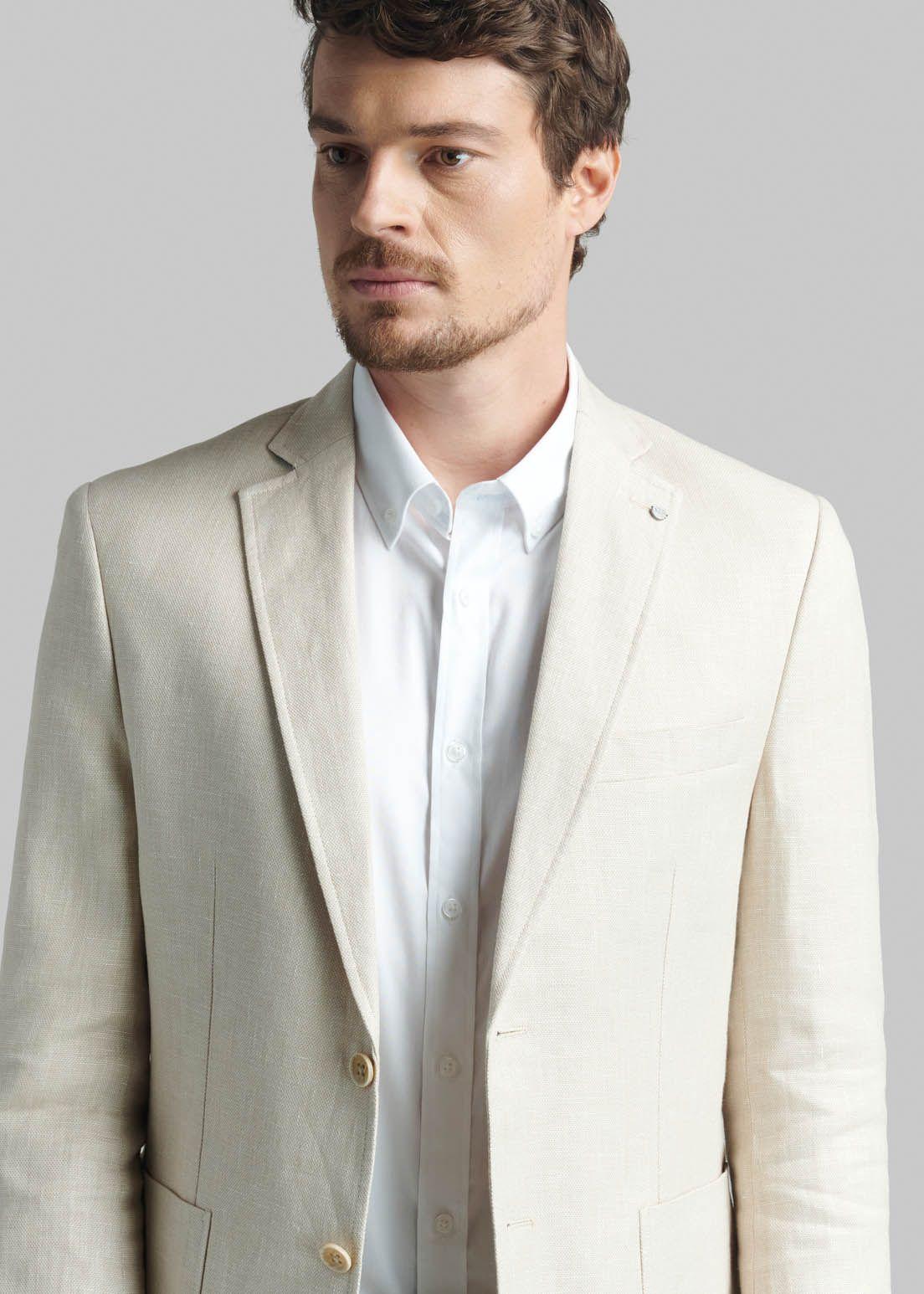 Blazer Lino Sand-2
