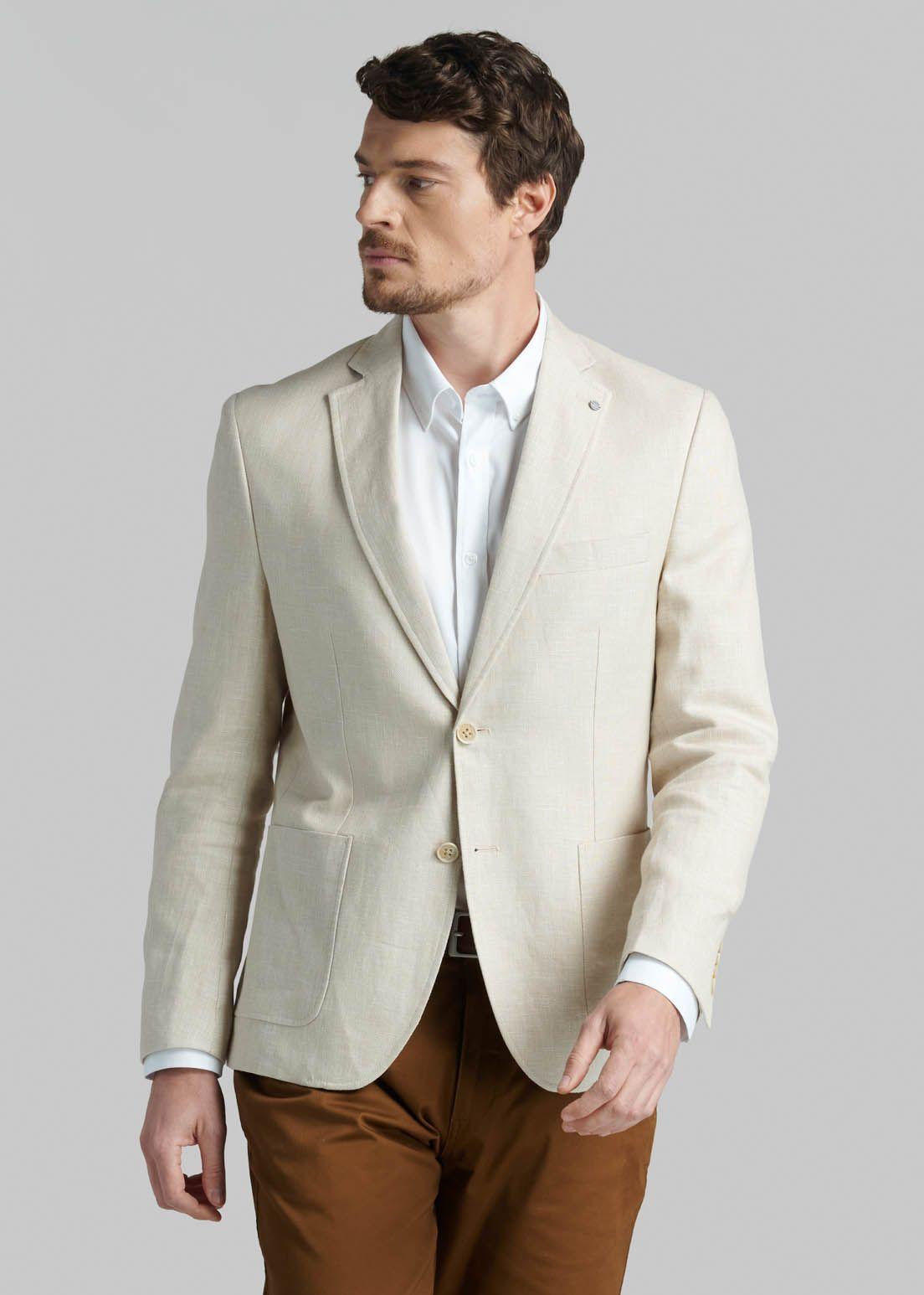 Blazer Lino Sand-4