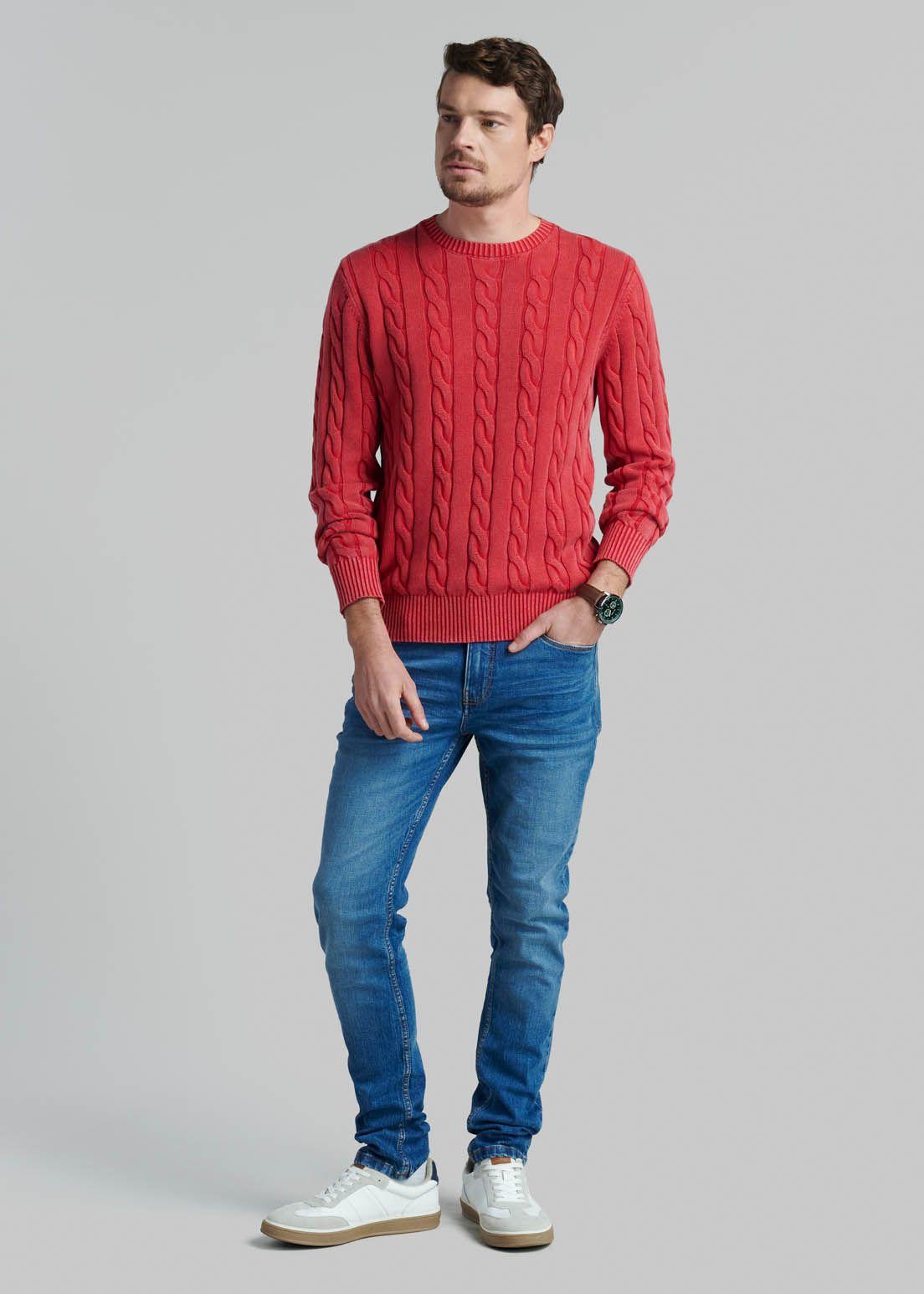 Sweater Cambridge Sport Dk Coral-1