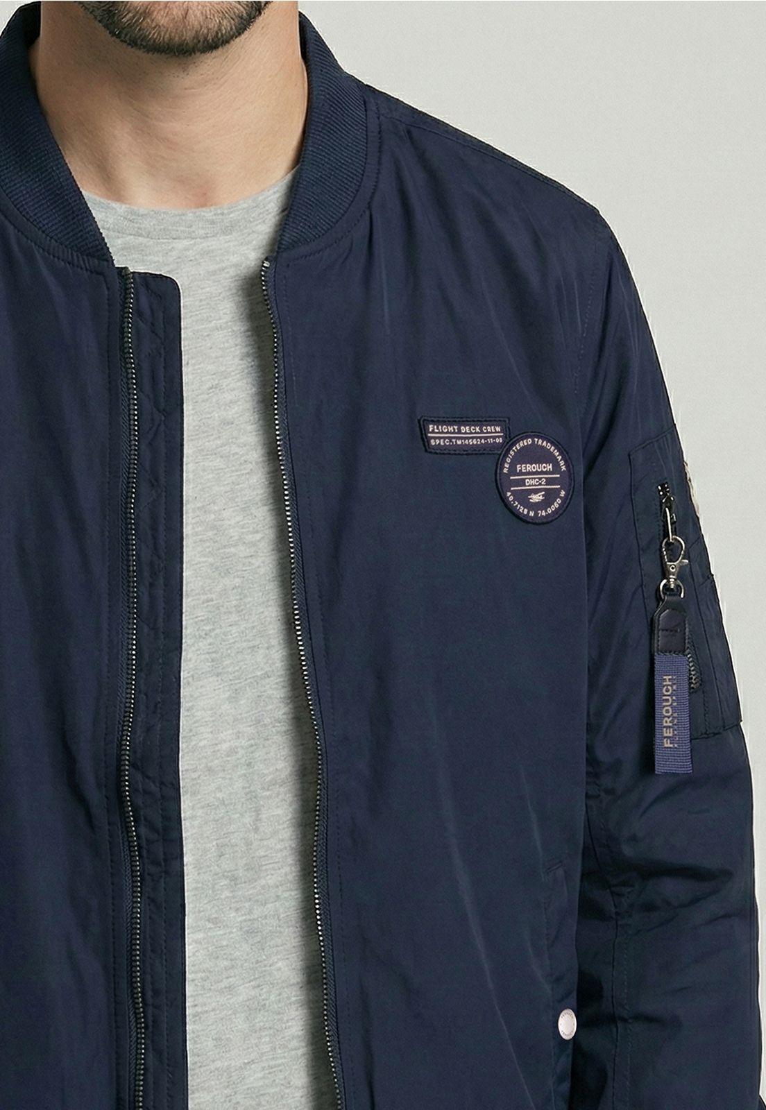 Chaqueta Pilot Bomber Navy-2