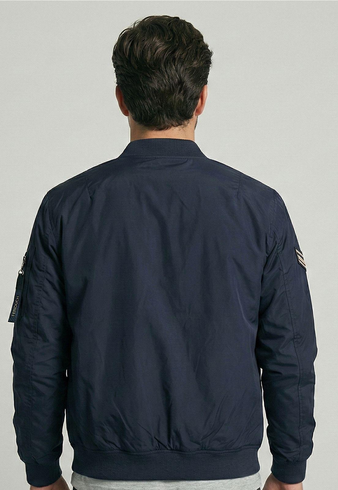Chaqueta Pilot Bomber Navy-3