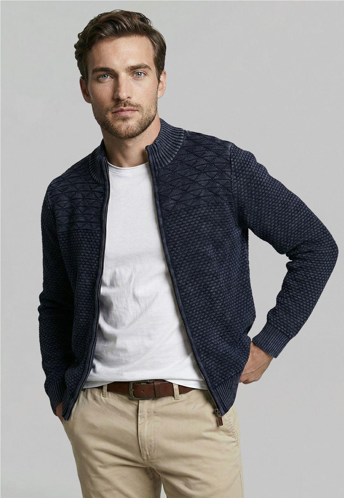Sweater Buffalo Navy-0