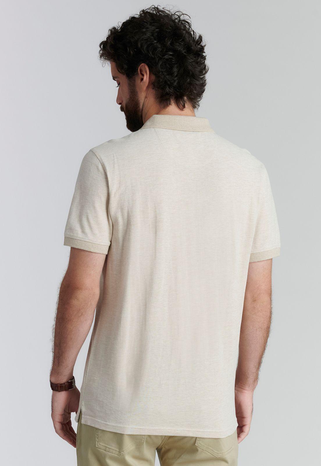 Polera Baltimore Fr Beige Melange-3