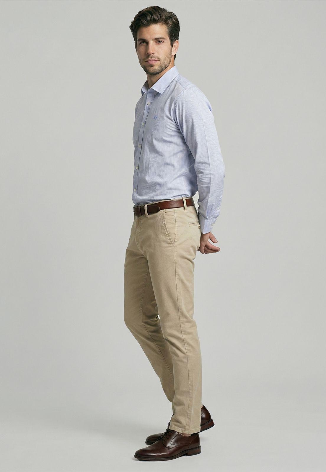 Camisa Smart Casual Calabasas Sky-1