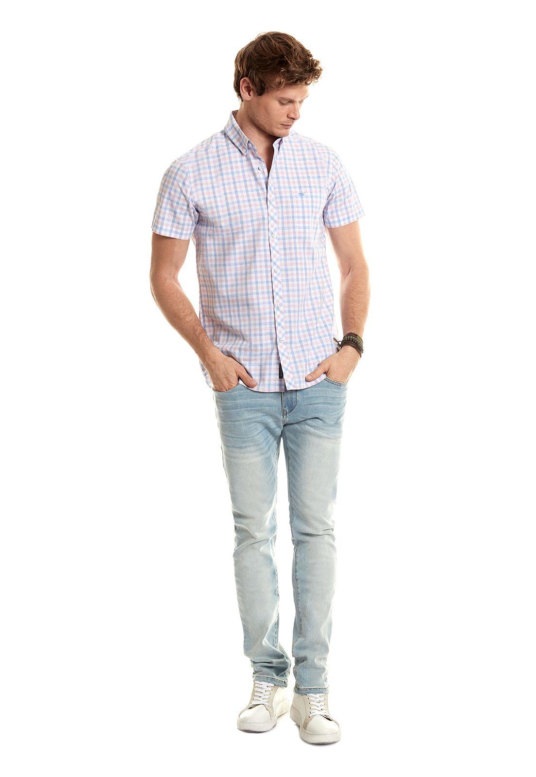 Camisa Checkered Astoria F Pink-1