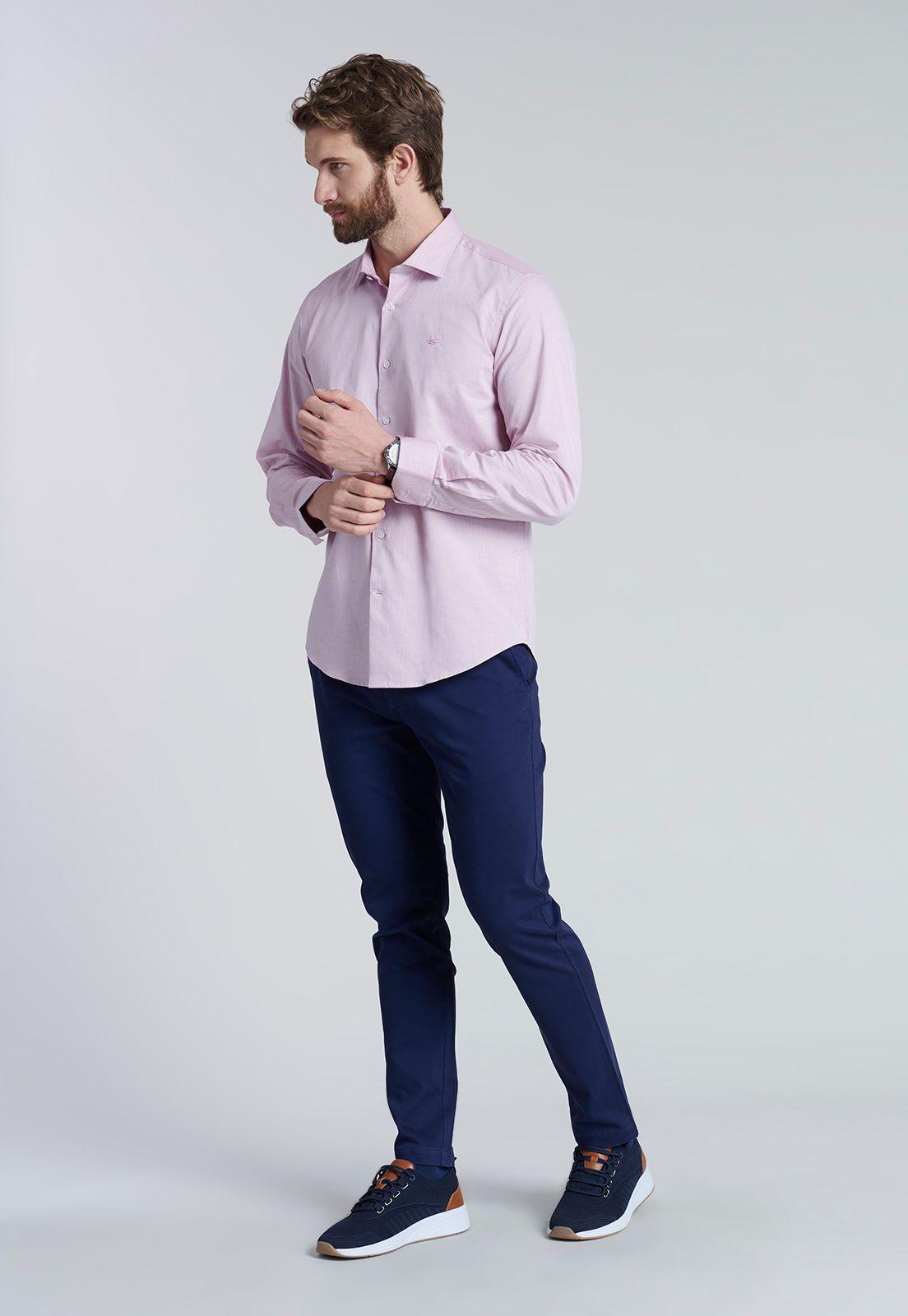Camisa Jacquard Giorgia Sc Dk Violet-1