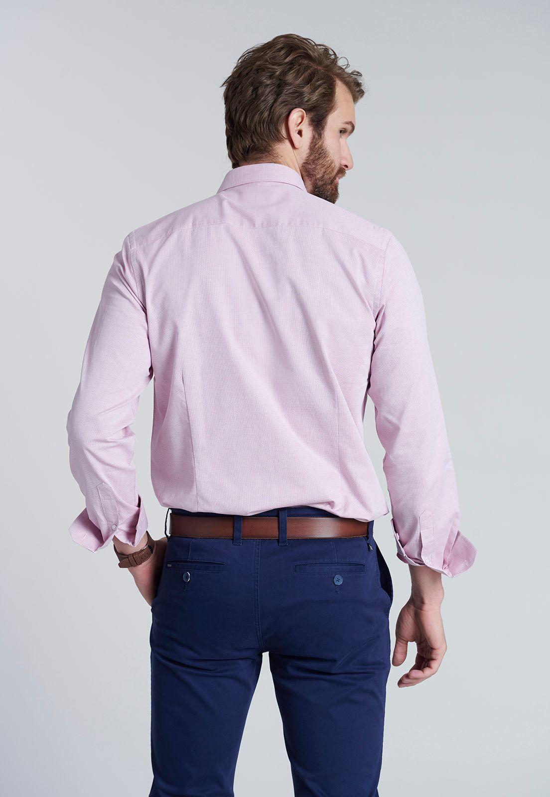 Camisa Jacquard Giorgia Sc Dk Violet-2
