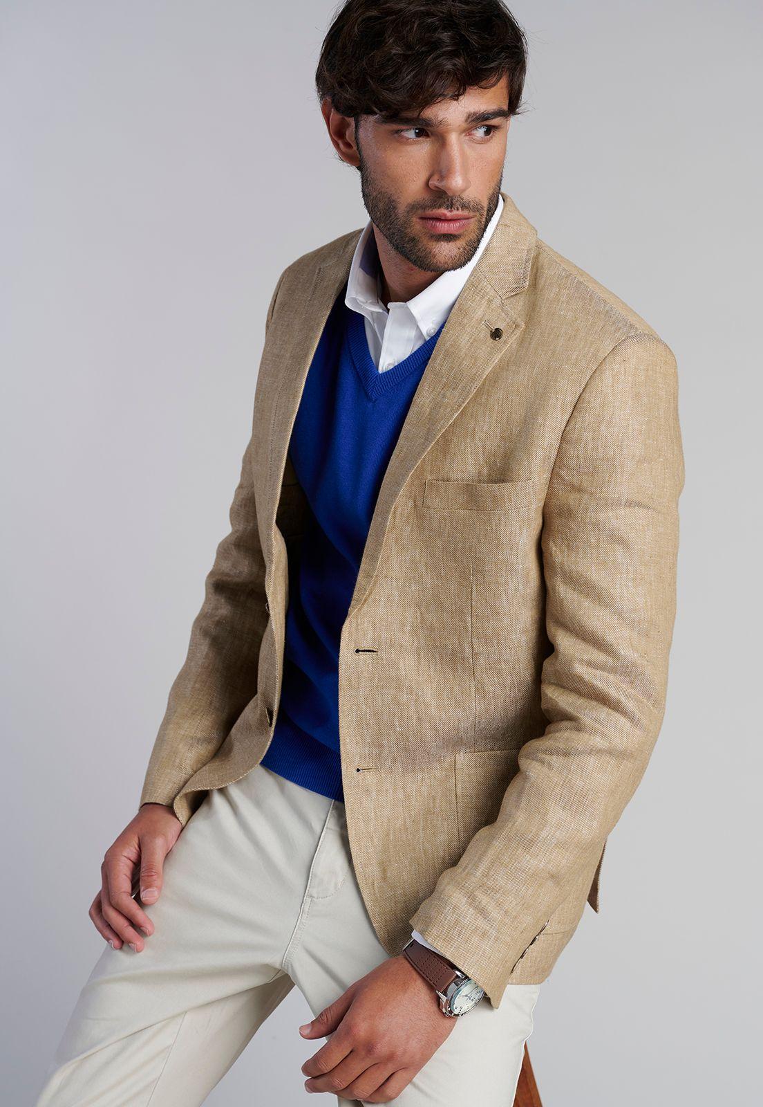 Blazer Lino Montana F Toasted-4