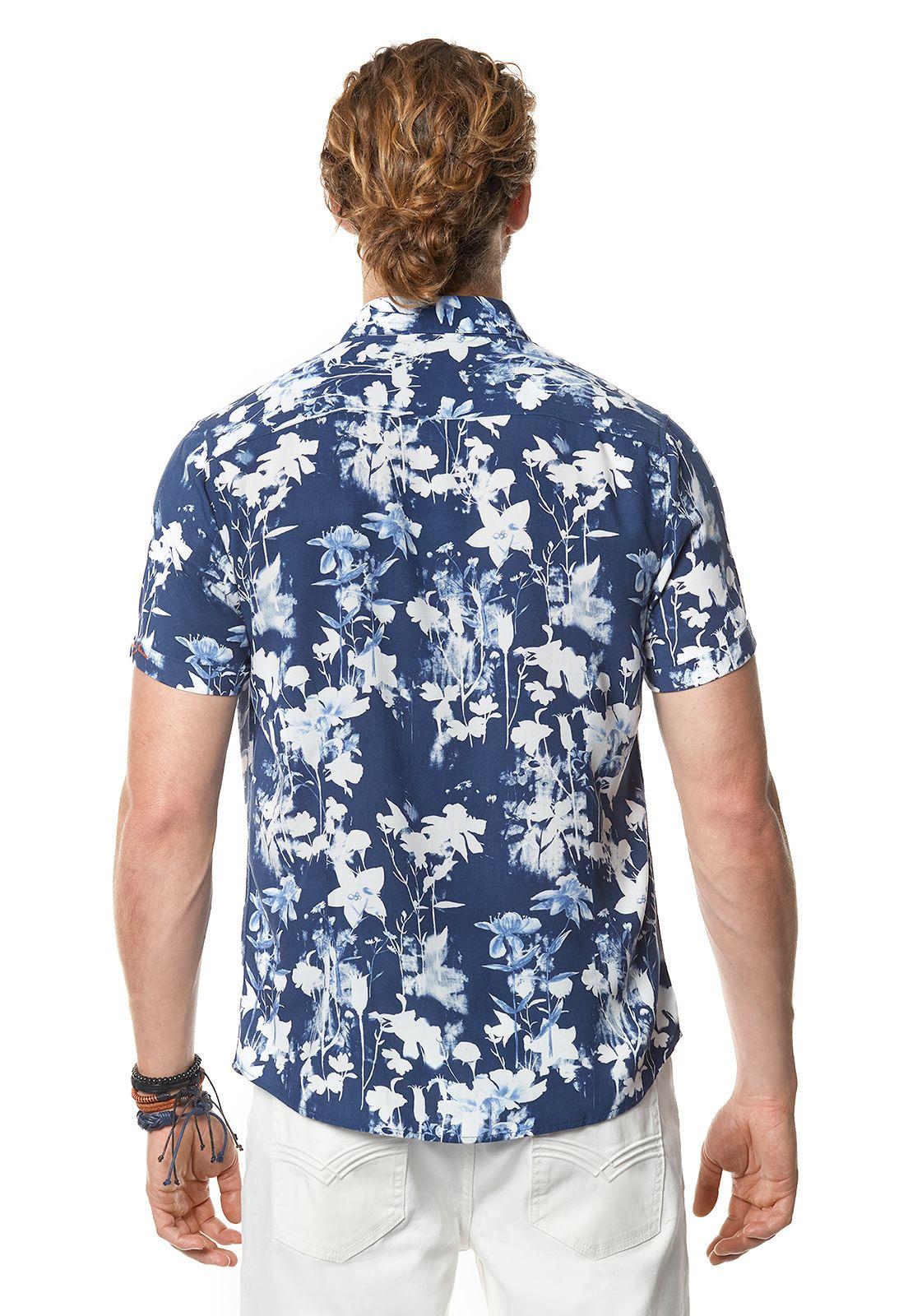 Camisa Estampada Oregon Fj Blue-2
