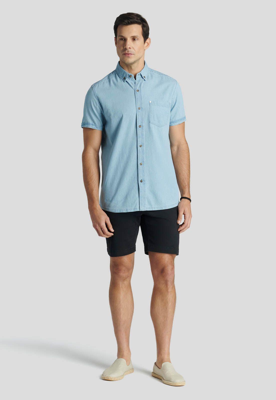 Camisa Harlem Heritage Lt Blue-1