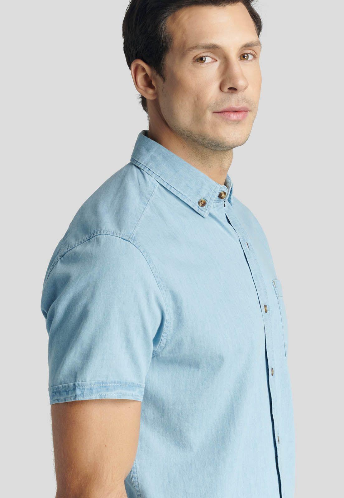 Camisa Harlem Heritage Lt Blue-2
