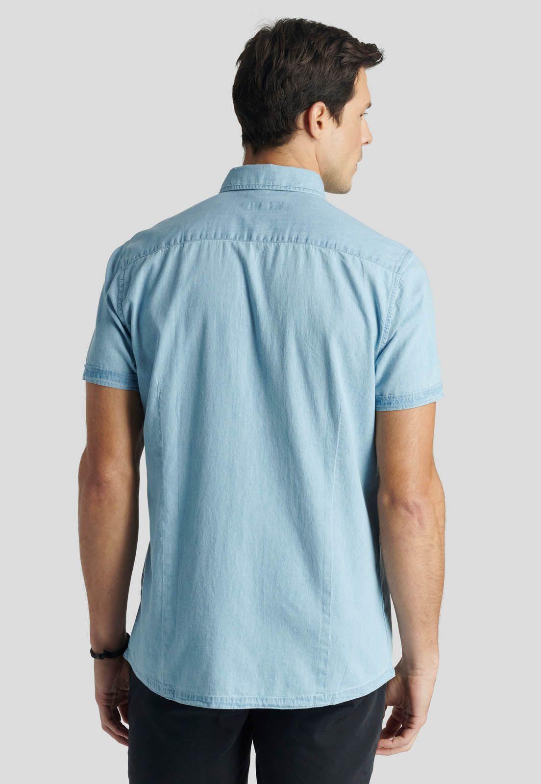Camisa Harlem Heritage Lt Blue-3