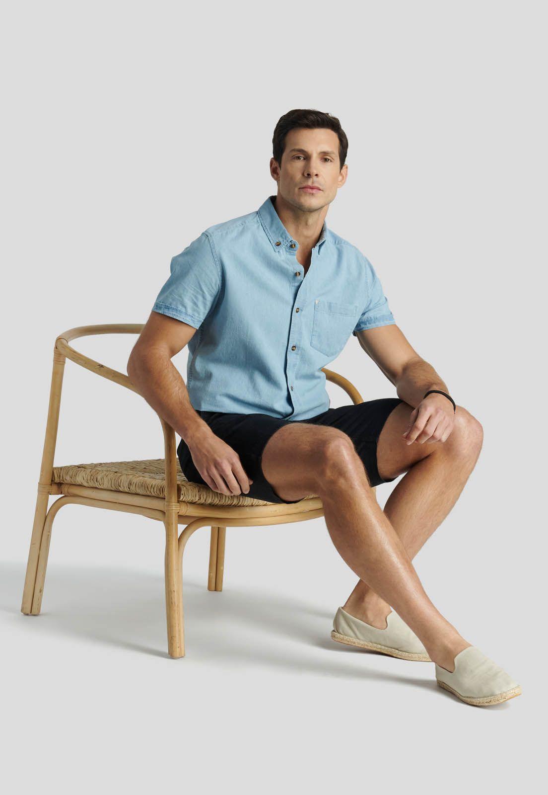 Camisa Harlem Heritage Lt Blue-4