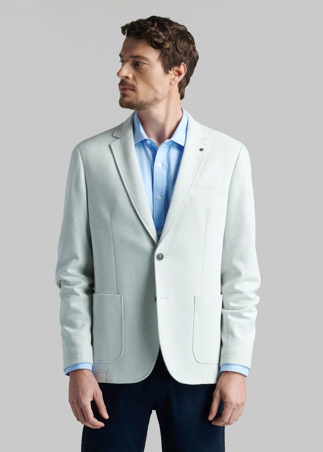 Blazer Manhattan Lt Grey-0