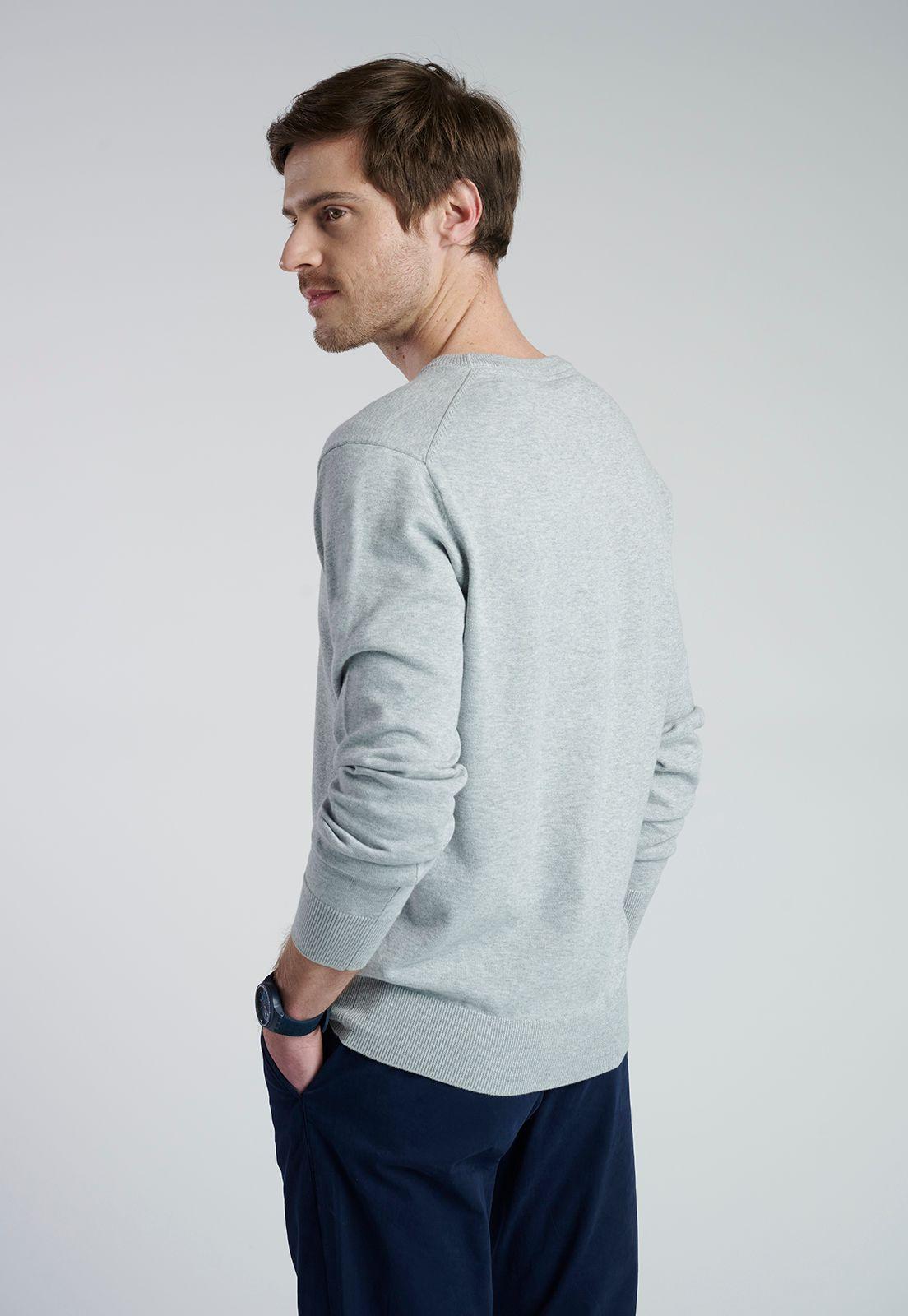 Sweater  Lugo Grey Melange-3