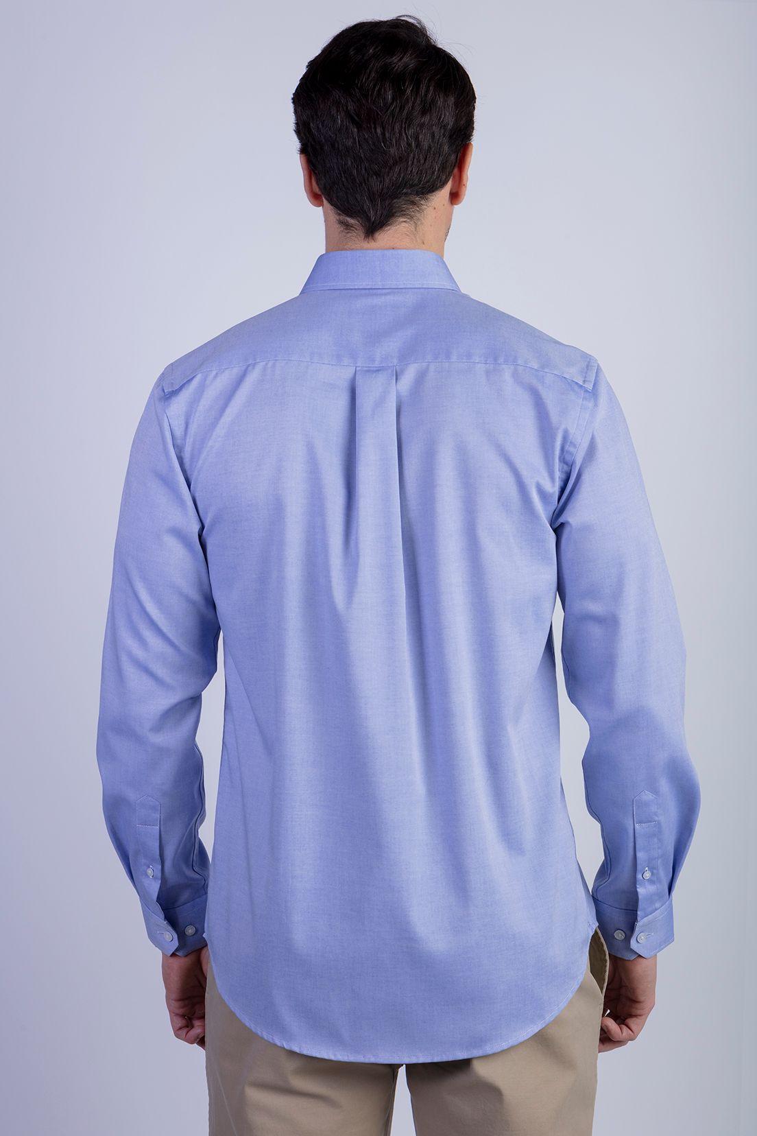 Camisa Blue Smart Casual Oxford Fr-1
