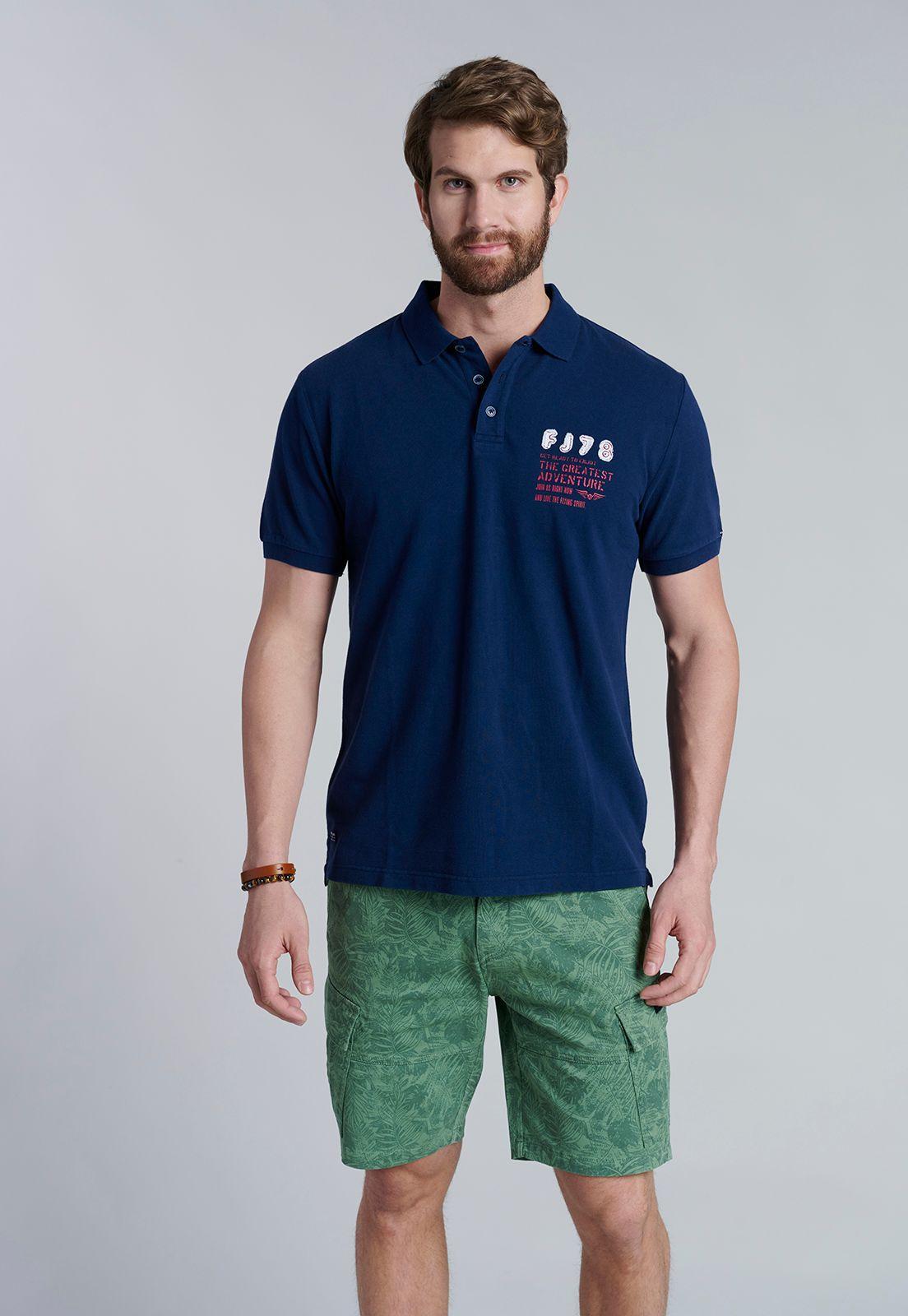 Polera Polo Santa Monica Navy-0