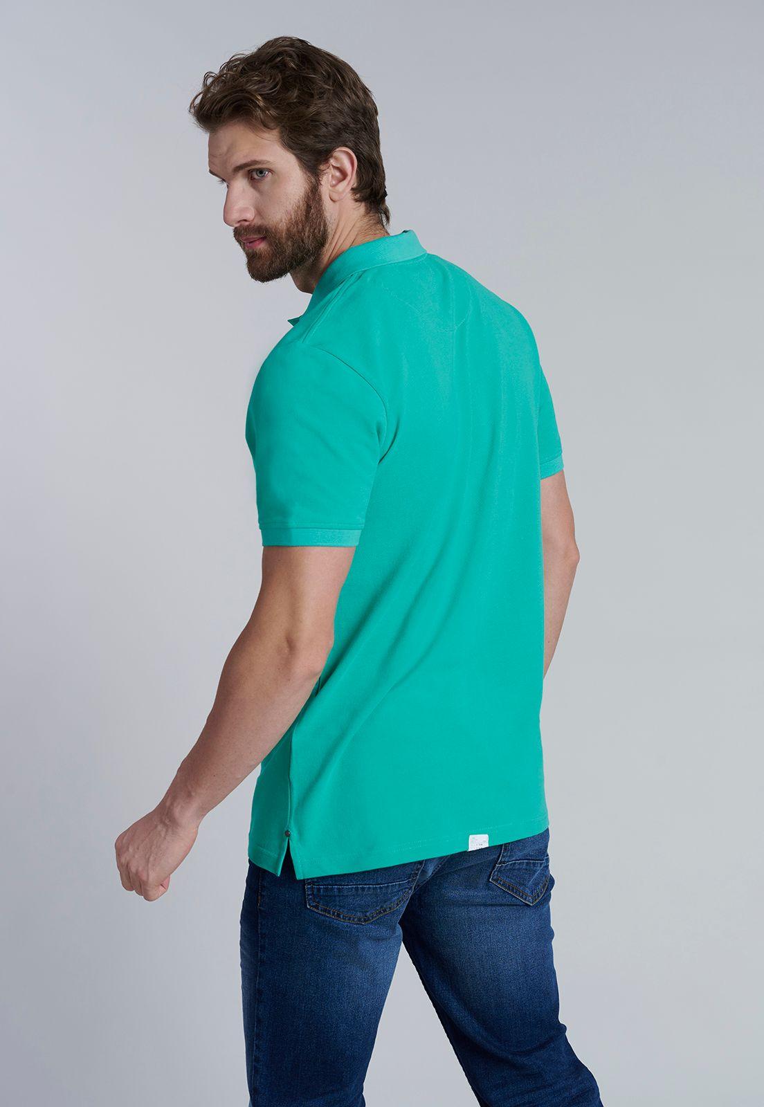 Polera Basica Pique Lt Green-3