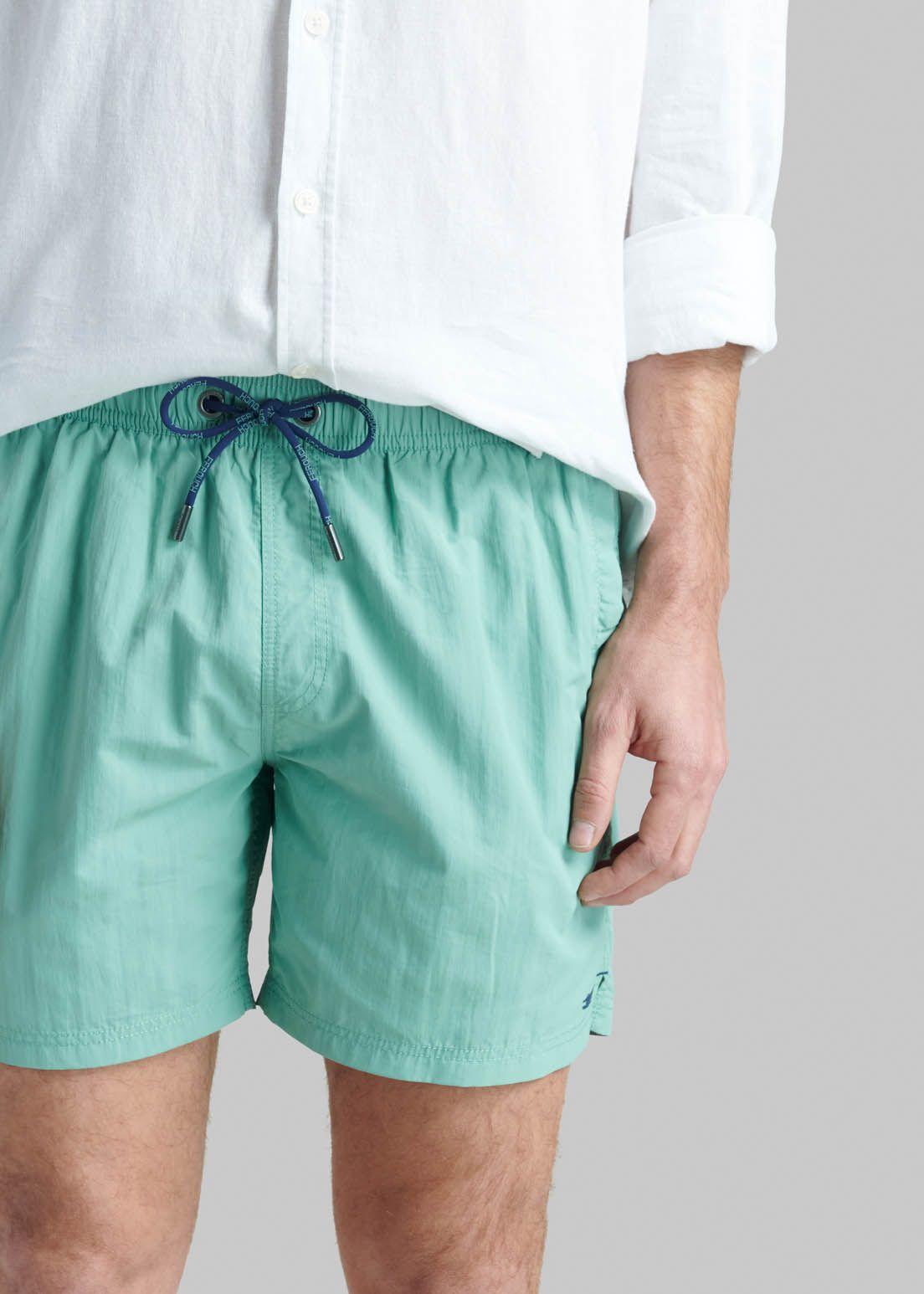 Traje De Baño Básico Lt. Green-2