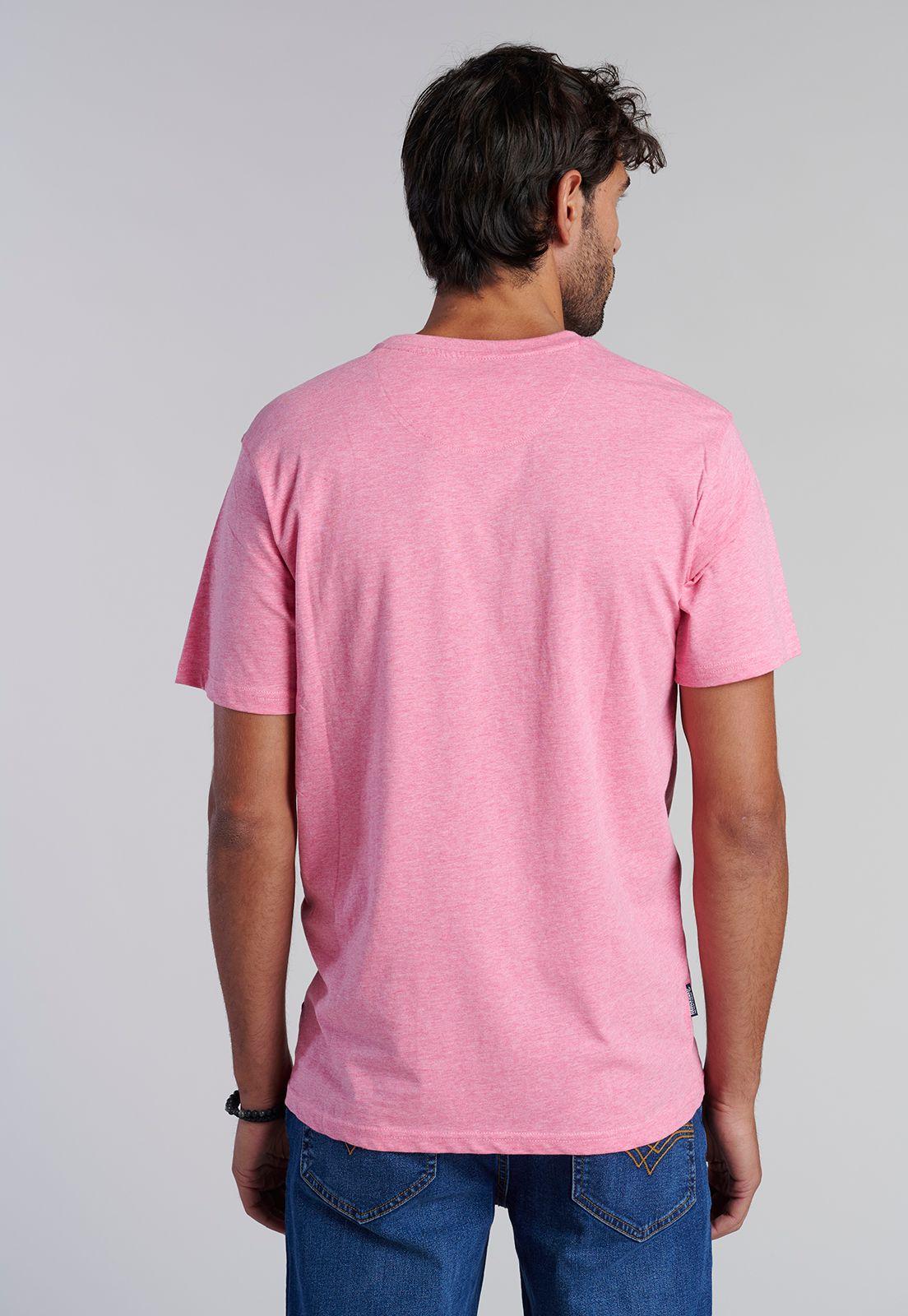 Polera Bolsillo Houston Fucsia Melan-3