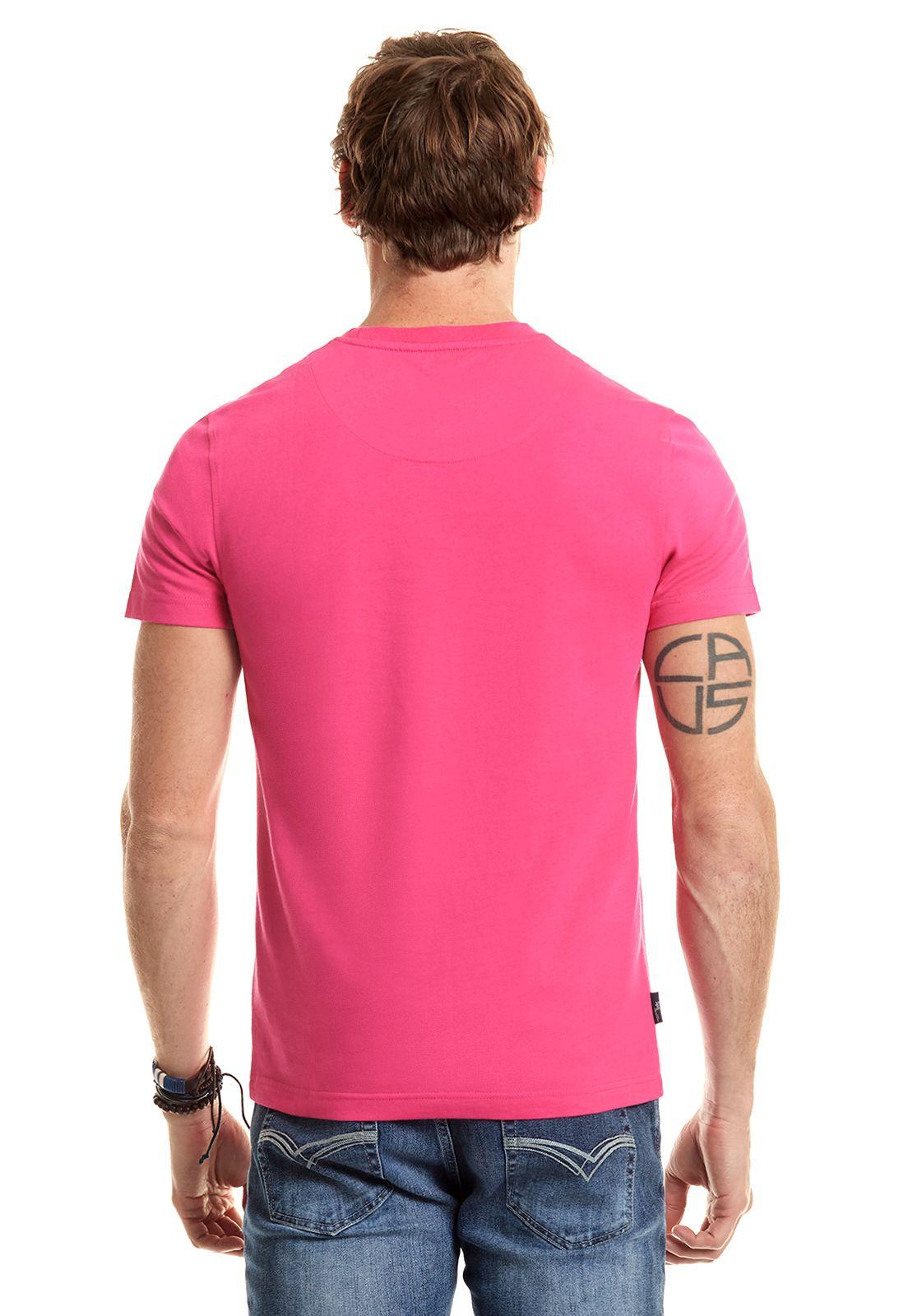 Polera Básica Fucsia-2