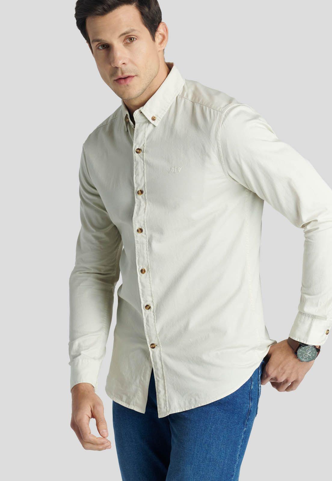 Camisa Ely Heritage Sand-4