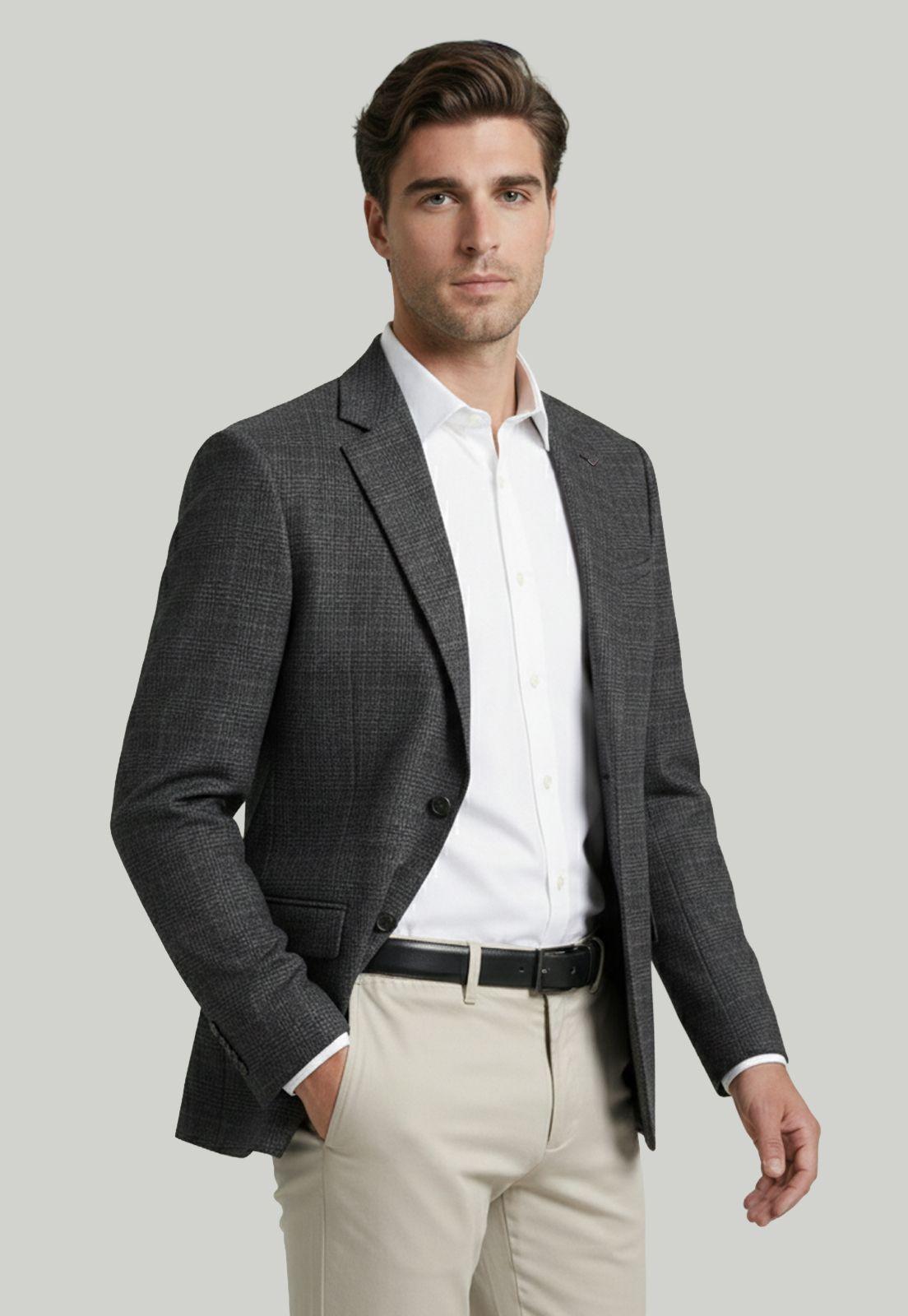 Blazer Florencia Dk Grey-0