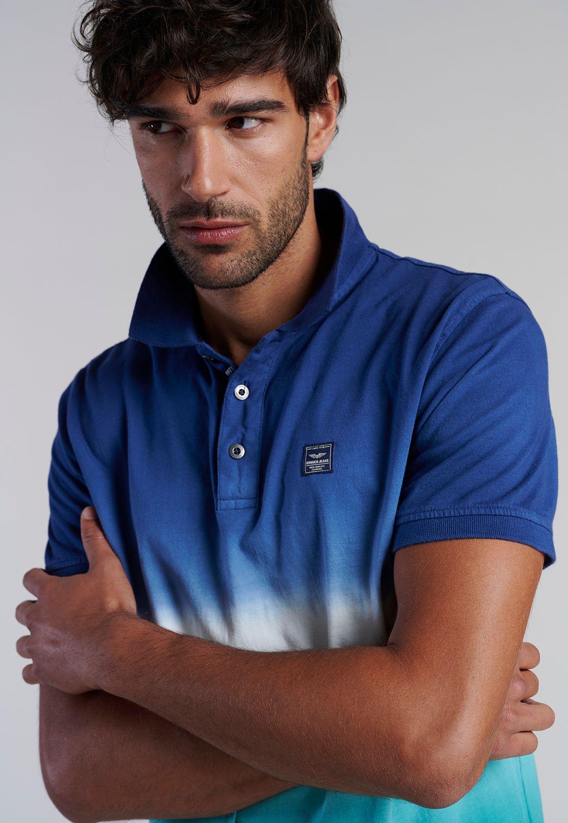 Polera Polo Clear Water Navy-4