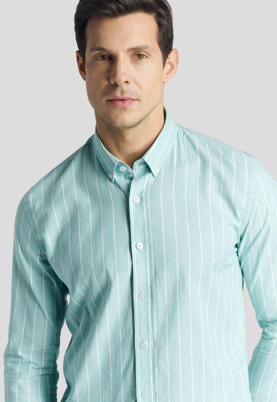 Camisa Riga Heritage Lt. Green-2