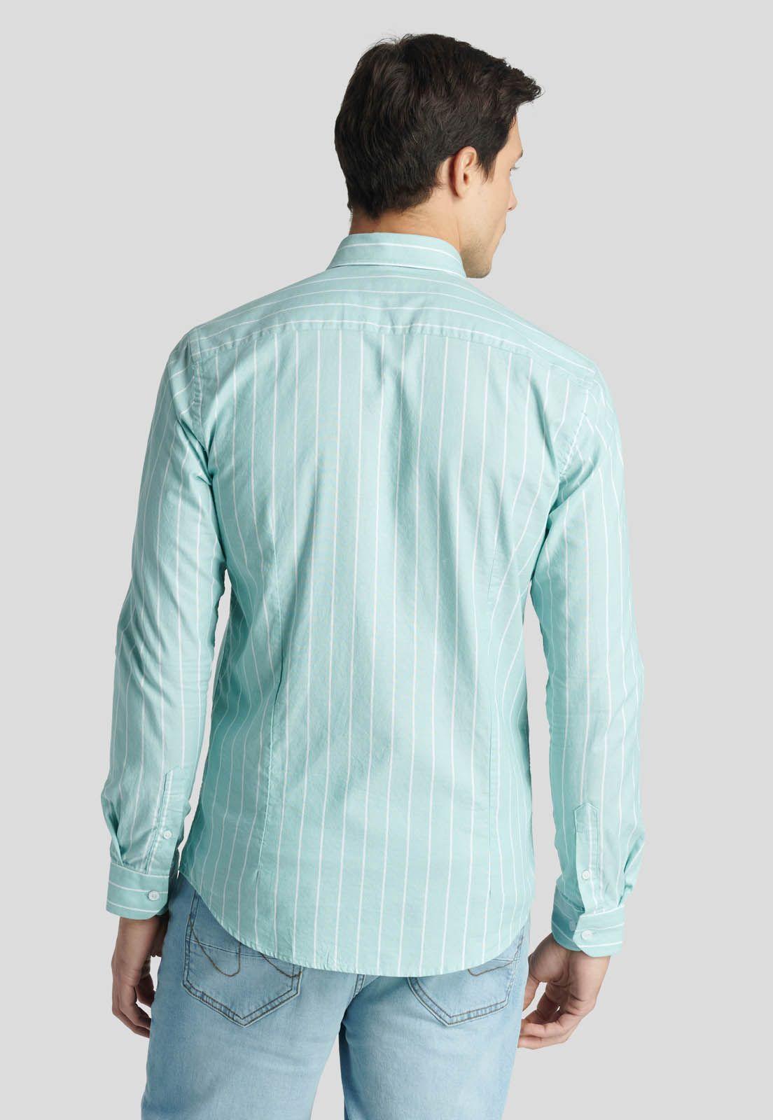 Camisa Riga Heritage Lt. Green-3