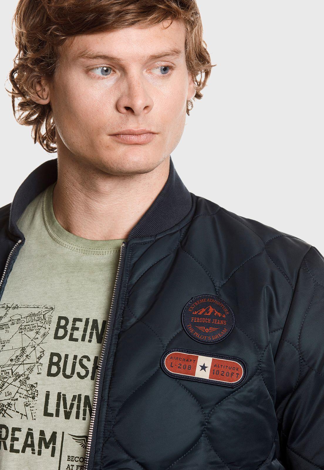 Chaqueta Bomber Oregon Fj Navy-3