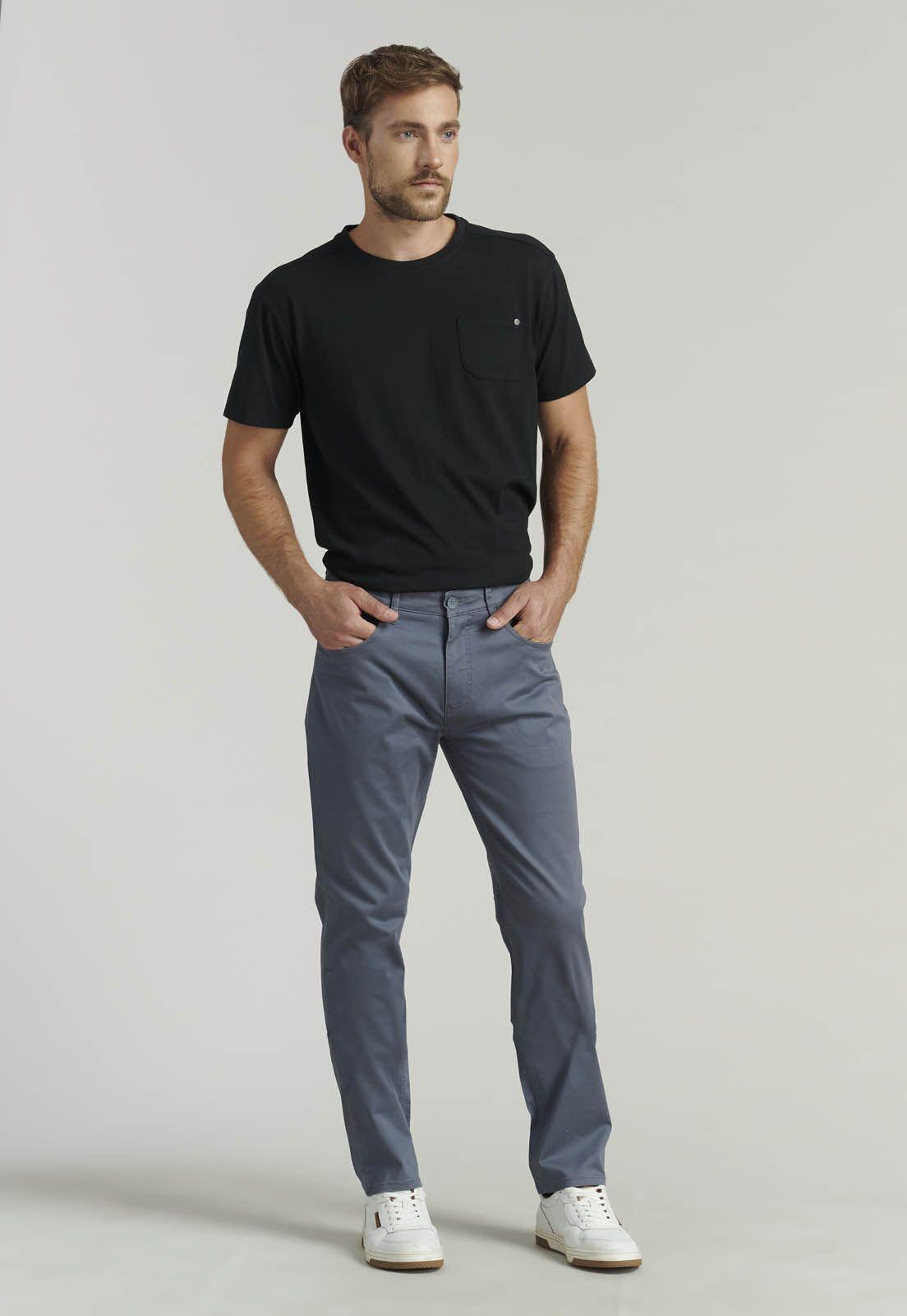 Pantalón Five Pocket Fr Navy-1