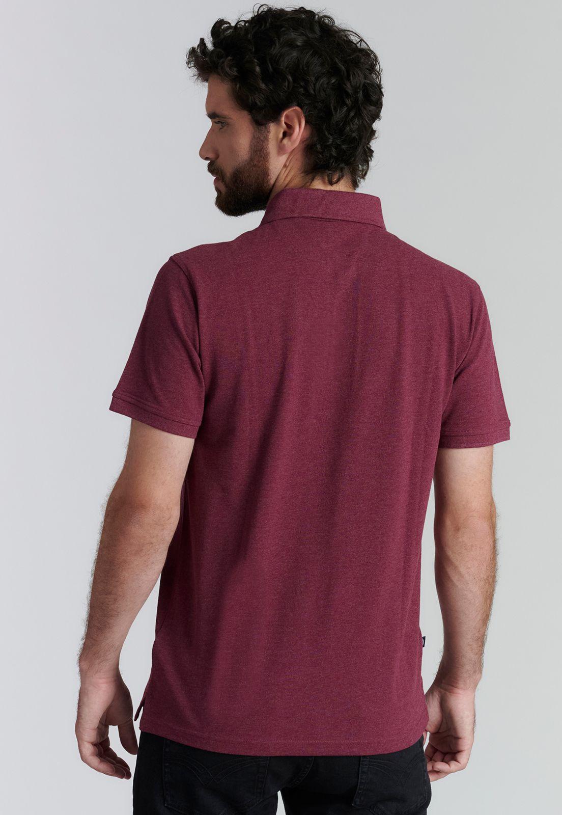 Polera Boston Fjs Merlot Melange-3