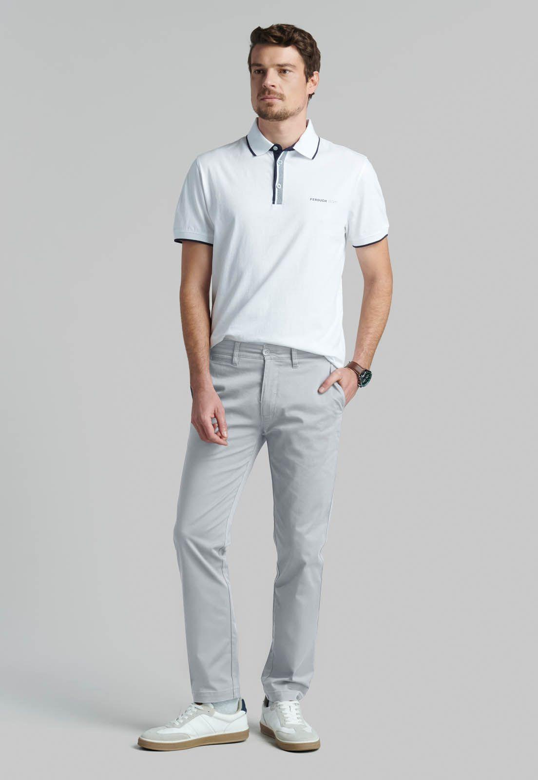 Pantalón Twill Slim /31 Business Dk Ash-1