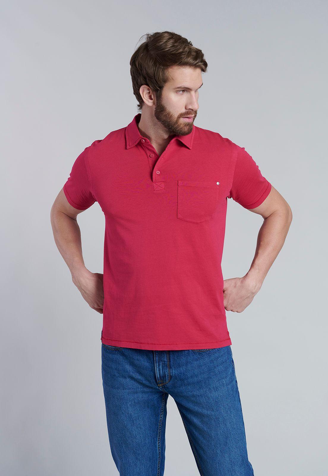 Polera Polo Orlando Dk Coral-0
