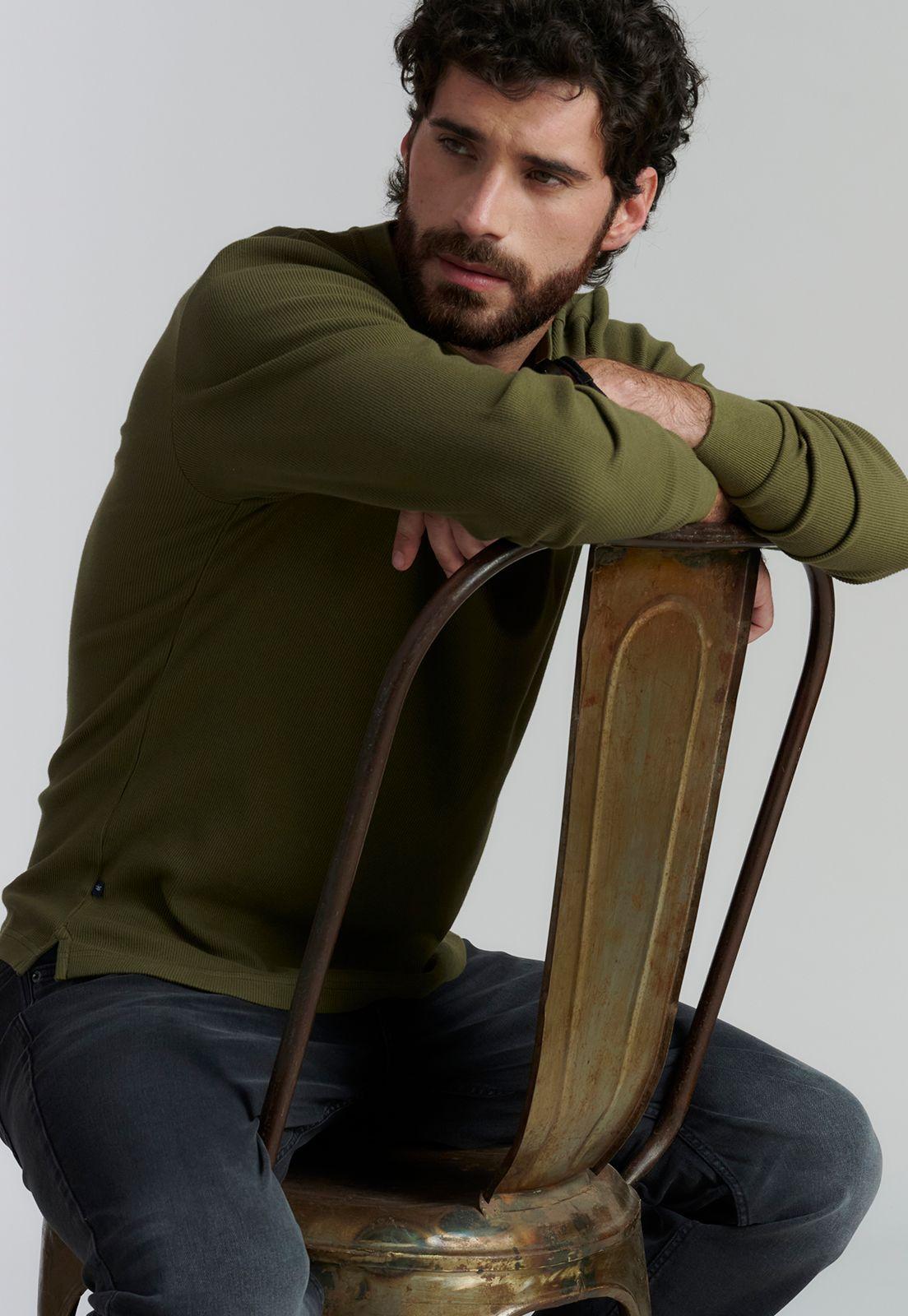 Polera Houston Fr Military-4