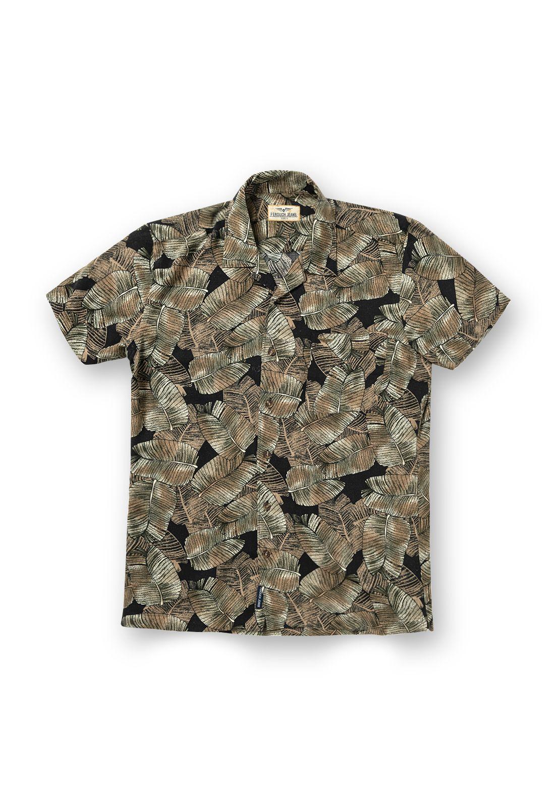 CAMISA MANGA CORTA HAWAI FJ BLACK-4