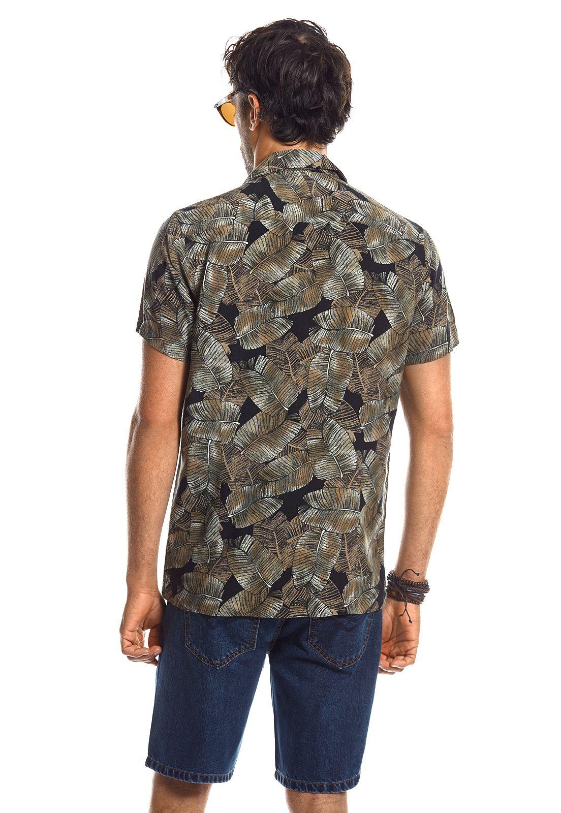 CAMISA MANGA CORTA HAWAI FJ BLACK-2