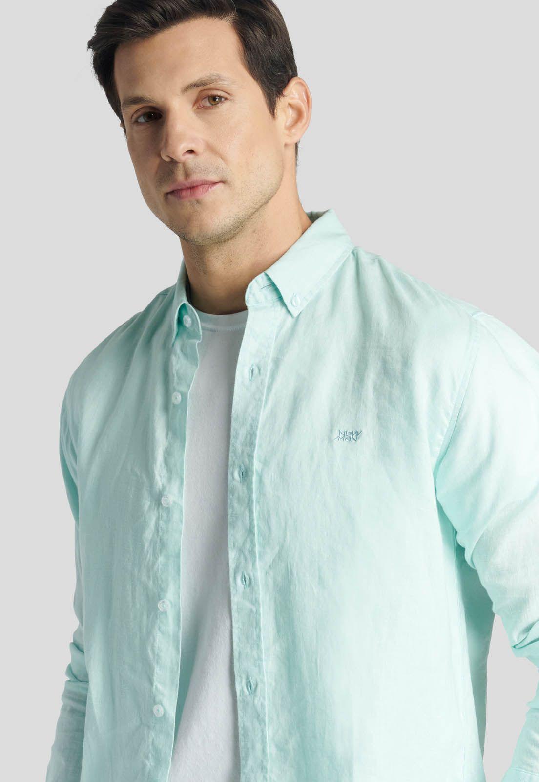 Camisa Leicester Heritage Aqua-2