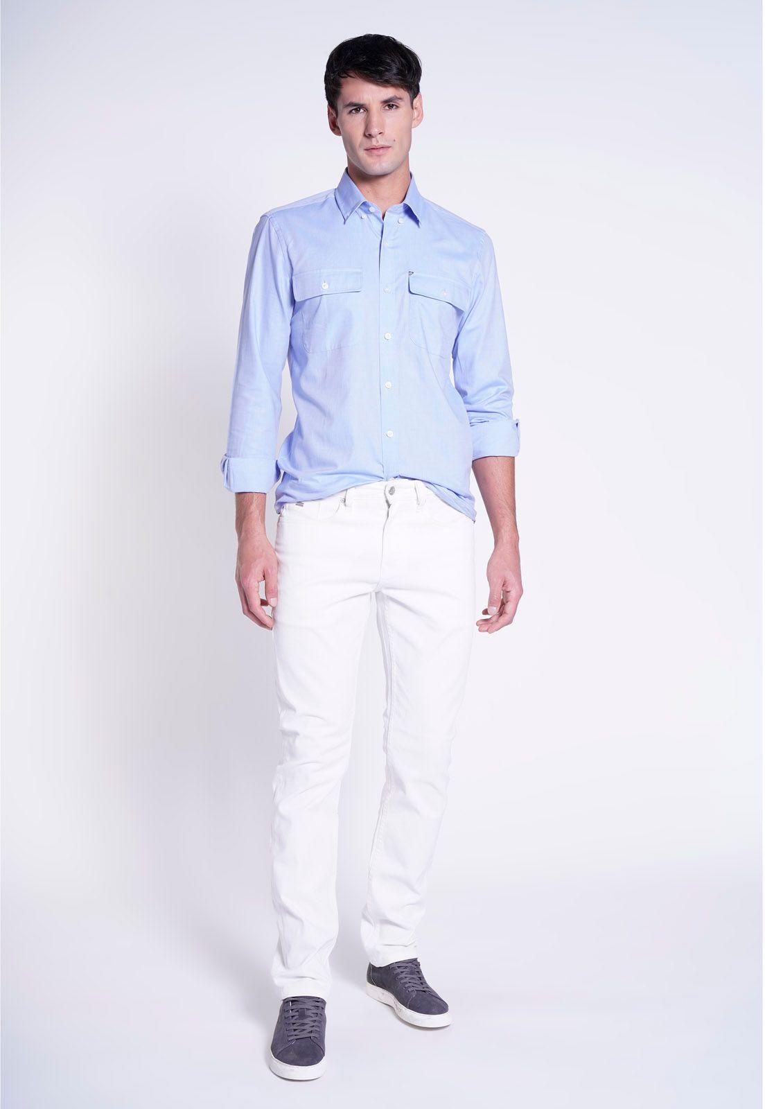 CAMISA RAMBLA SKY-3