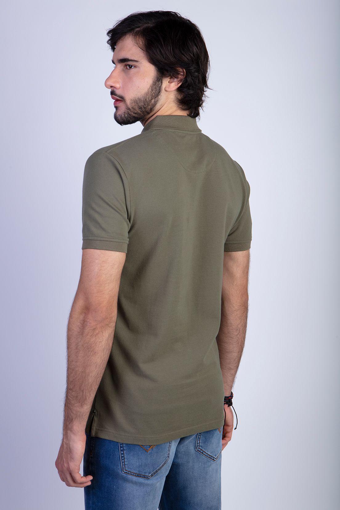 Polera Military Polo Básica-1