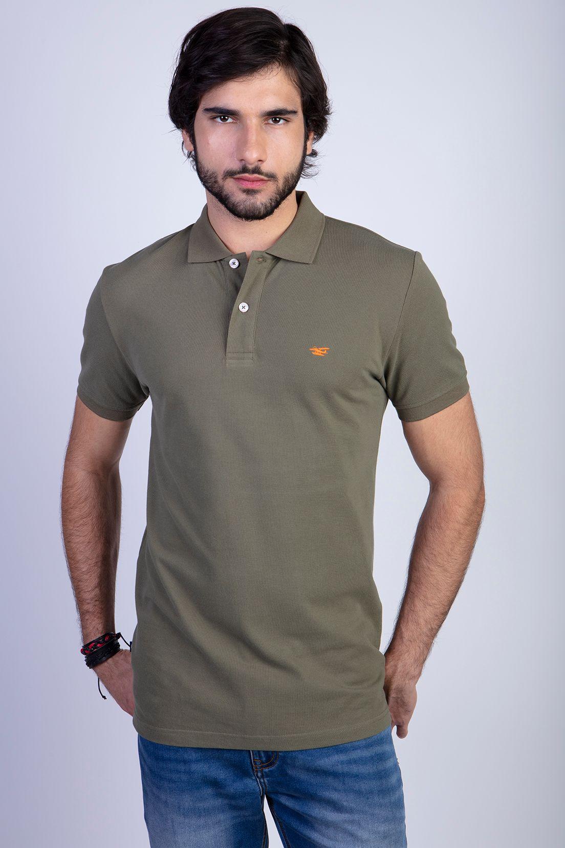 Polera Military Polo Básica-0