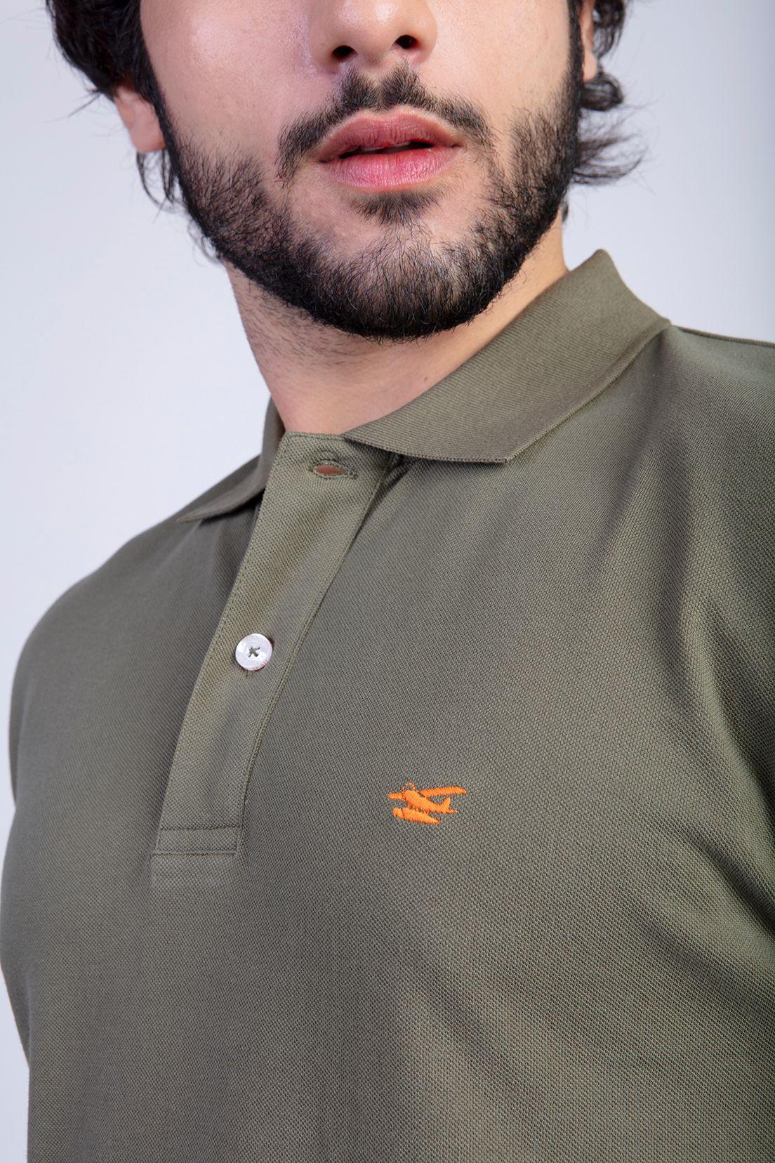 Polera Military Polo Básica-3
