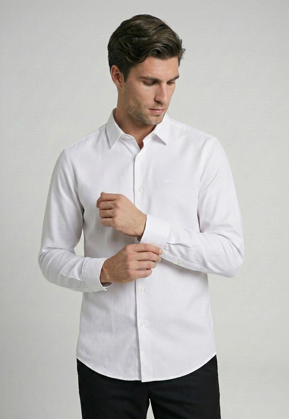 Camisa Aidem White-0