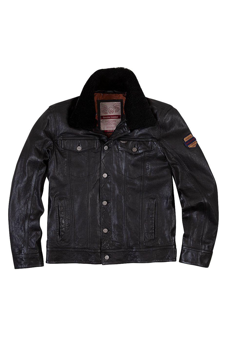 Chaqueta De Cuero Dublin Black-0