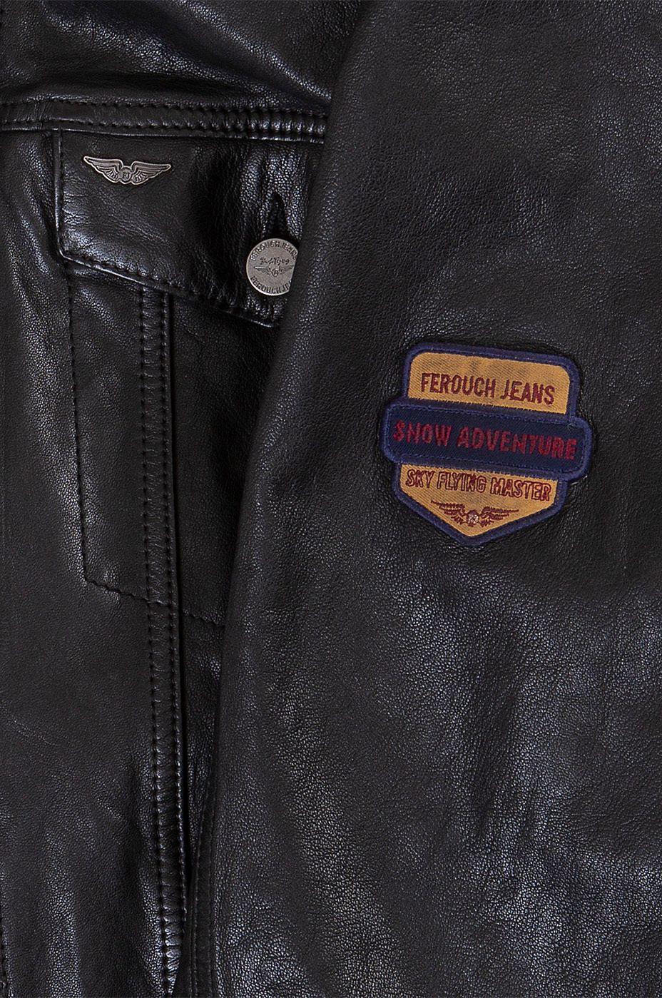 Chaqueta De Cuero Dublin Black-3