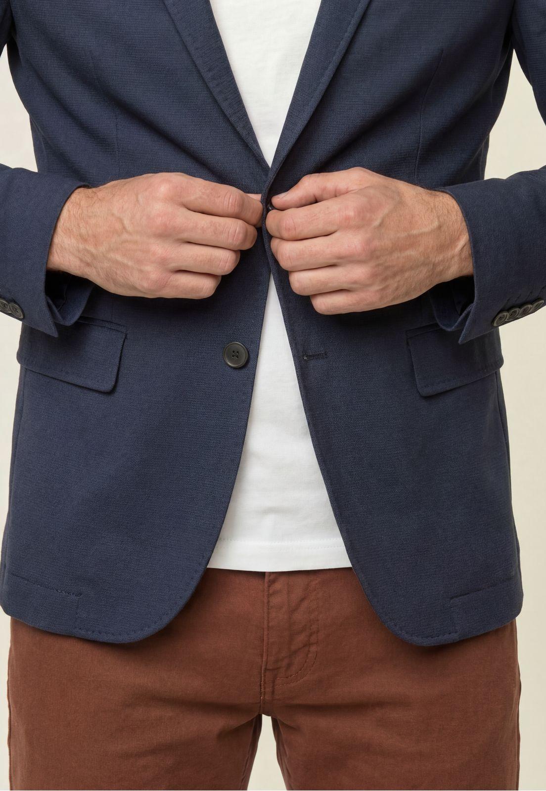 Blazer Traveller Navy-3