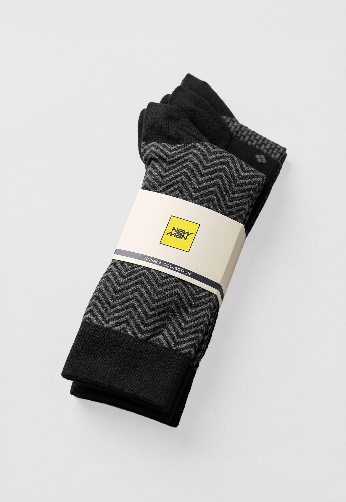 Tripack Derby Black-0