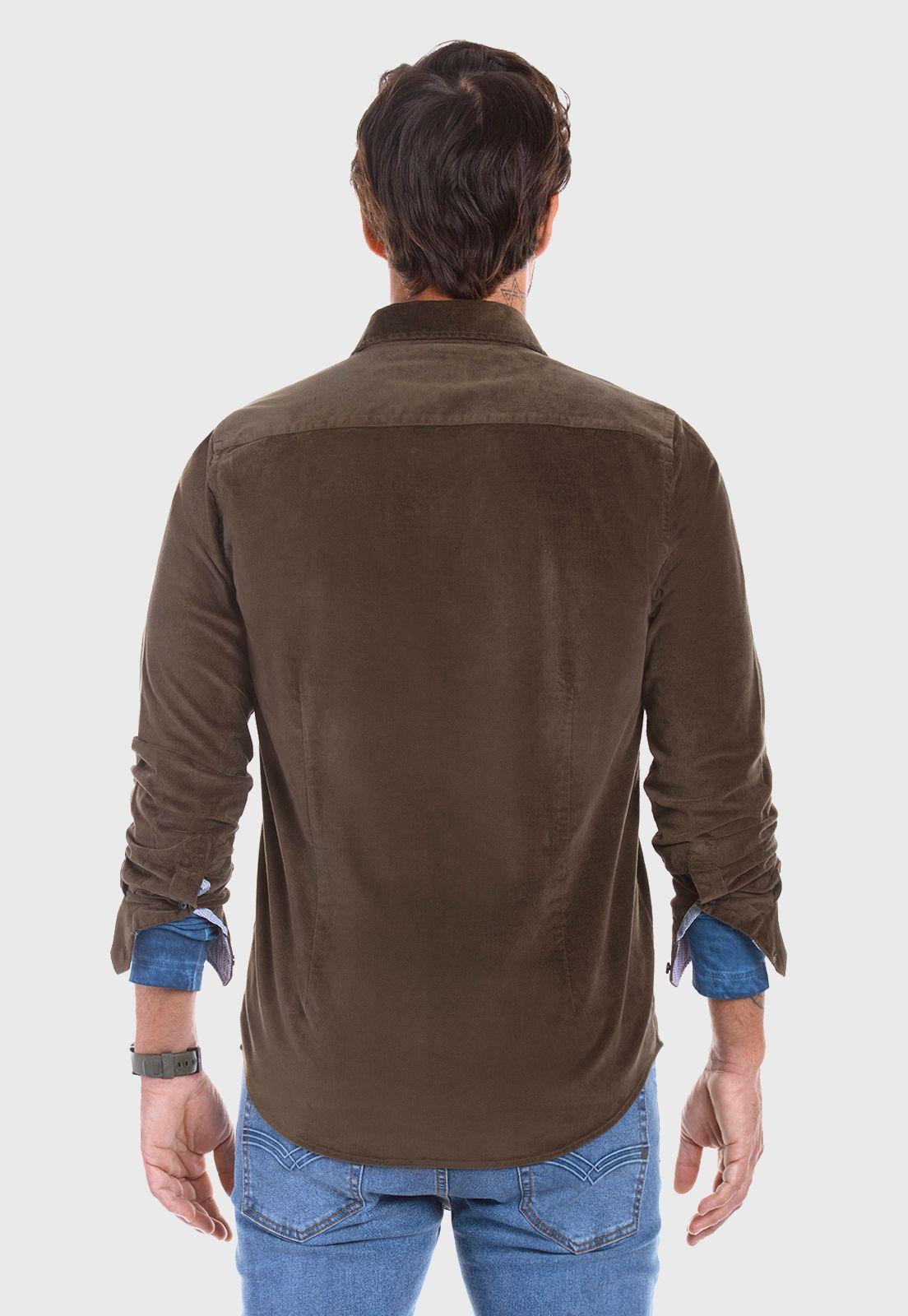 CAMISA CORDUROY F MILITARY-2